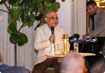 Rohit Arora during fireside chat
